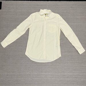 Women’s Yellow Button Down Shirt